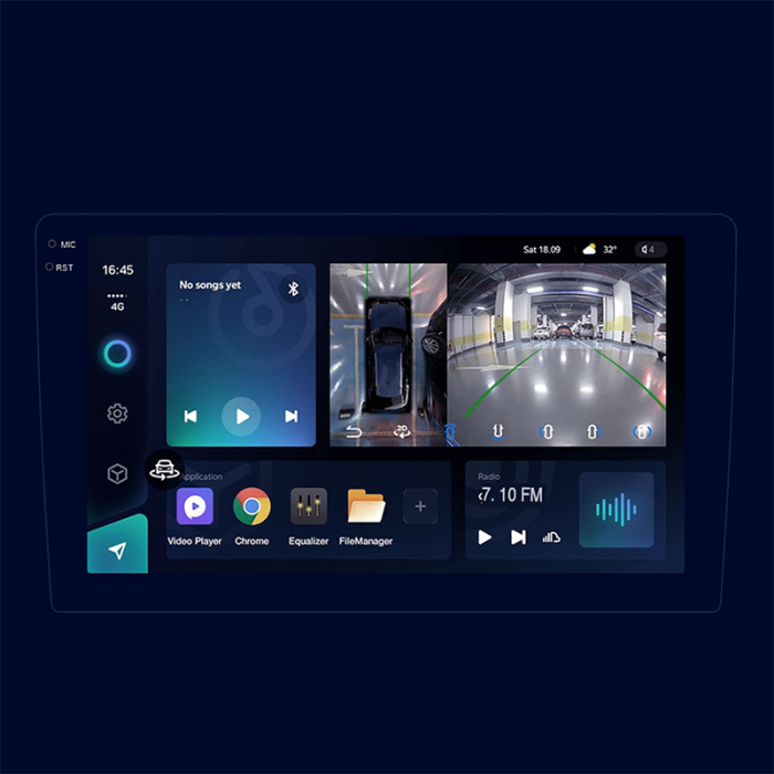 Navigatie Auto Teyes CC3 2K 360° Opel Corsa F 2019-2023 6+128GB 9.5" QLED Octa-core 2Ghz, Android 4G Bluetooth 5.1 DSP [5]