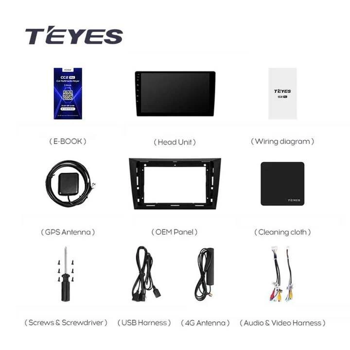 Navigatie Auto Teyes CC3 2K 360° Volkswagen Golf 6 2008-2016 6+128GB 9.5" QLED Octa-core 2Ghz, Android 4G Bluetooth 5.1 DSP [7]