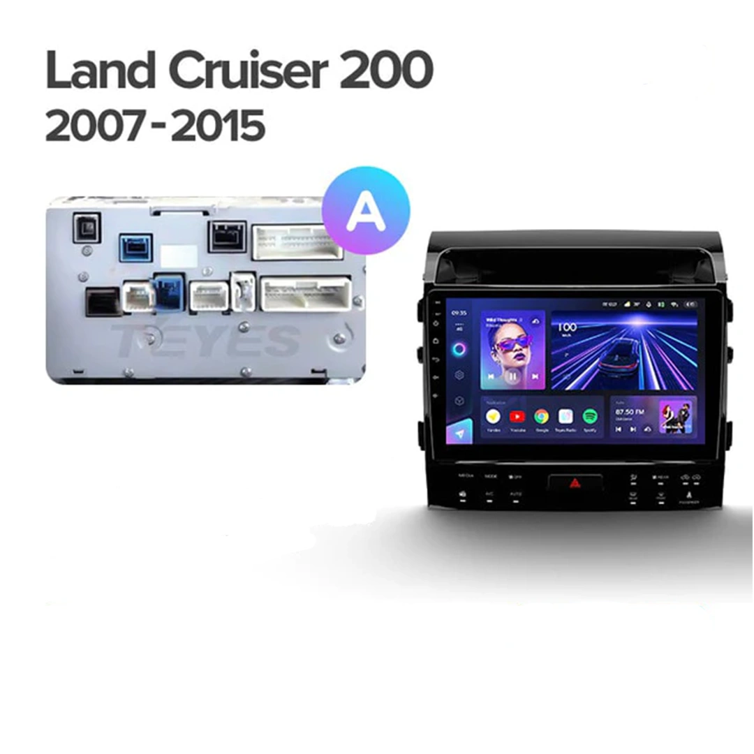 Navigatie Auto Teyes CC4 Toyota Land Cruiser 11 J200 2007-2015 II 8+128GB 10.36" QLED Octa-core 2.7Ghz, Android 4G Bluetooth 5.1 DSP [3]
