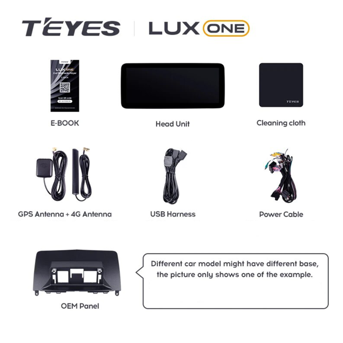 Navigatie Auto Teyes Lux One Mercedes-Benz GLE W166 2011-2019 NTG 5.0 6+128GB 12.3" IPS Octa-core 2Ghz, Android 4G Bluetooth 5.1 DSP [4]