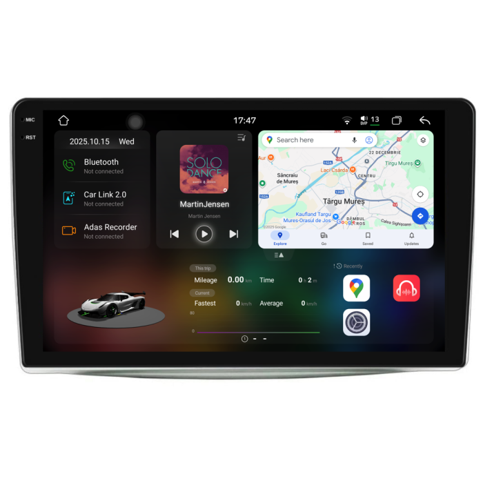 Navigatie Dedicata Alfa Romeo Mito (2008-2018), 2K, 12Gb Ram, 256Gb Stocare, Carplay [1]
