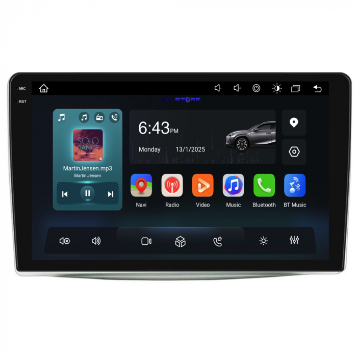 Navigatie Dedicata Alfa Romeo Mito (2008-2018), 9Inch, 4Gb Ram, 64Gb Stocare, Carplay [5]