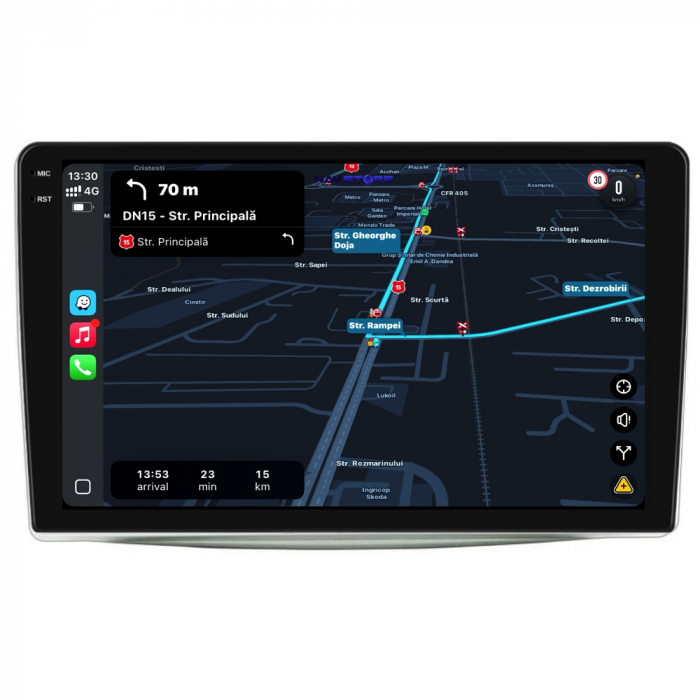 Navigatie Dedicata Alfa Romeo Mito (2008-2018), 2K, 12Gb Ram, 256Gb Stocare, Carplay [5]