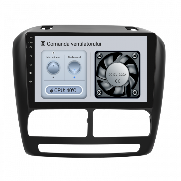 Navigatie Dedicata Fiat Doblo (2010-2015), 10Inch, 8Gb Ram, 256Gb Stocare, Carplay [6]