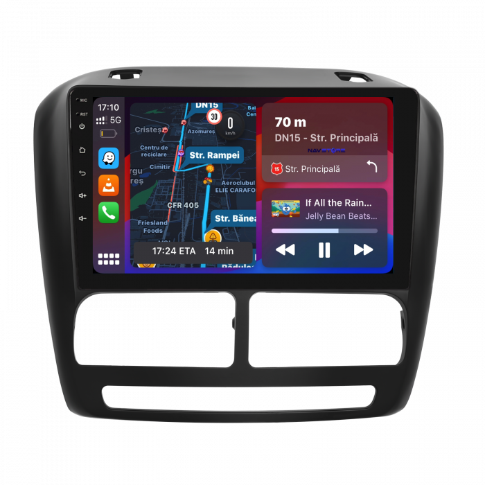 Navigatie Dedicata Fiat Doblo (2010-2015), 10Inch, 8Gb Ram, 256Gb Stocare, Carplay [2]