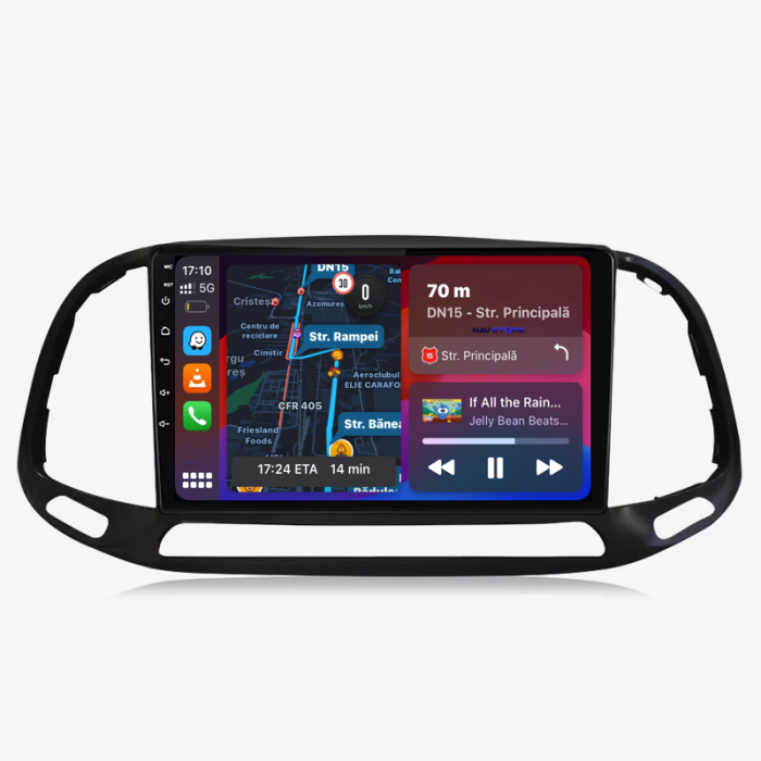 Navigatie Dedicata Fiat Doblo (2015-2019), 9Inch, 6Gb Ram, 128Gb Stocare, Carplay [2]