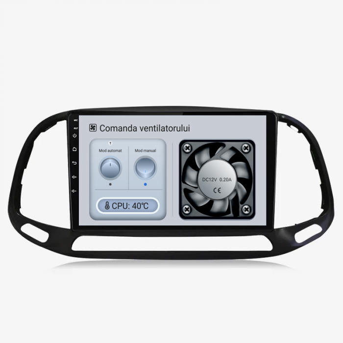 Navigatie Dedicata Fiat Doblo (2015-2019), 9Inch, 6Gb Ram, 128Gb Stocare, Carplay [6]