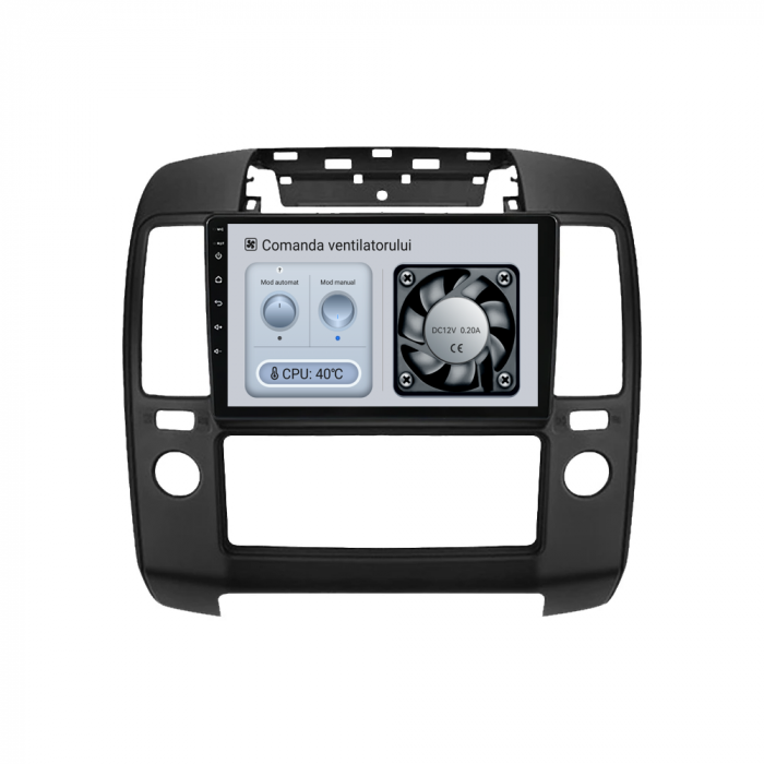 Navigatie Dedicata Nissan Navara (2004-2010), 9Inch, 4Gb Ram, 64Gb Stocare, Carplay [6]