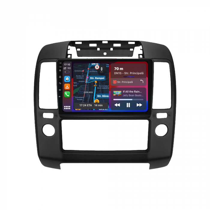Navigatie Dedicata Nissan Navara (2004-2010), 9Inch, 4Gb Ram, 64Gb Stocare, Carplay [2]