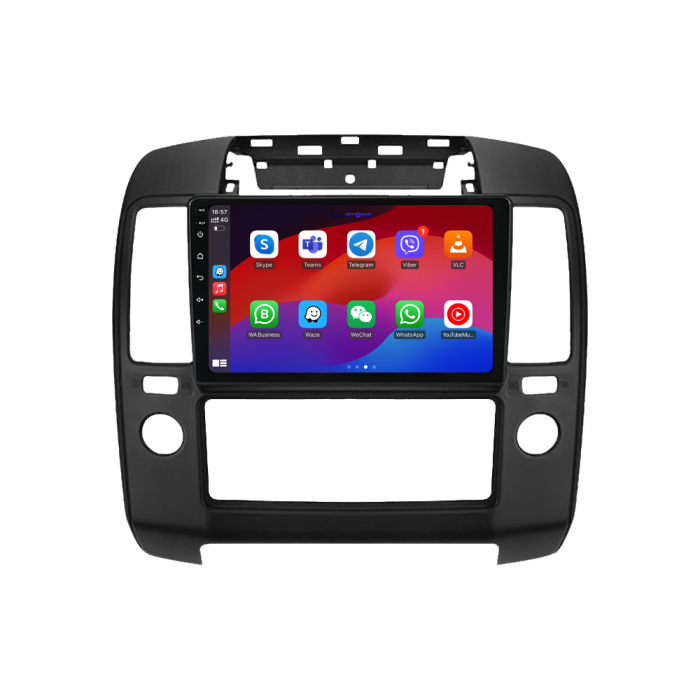 Navigatie Dedicata Nissan Navara (2004-2010), 9Inch, 6Gb Ram, 128Gb Stocare, Carplay [4]