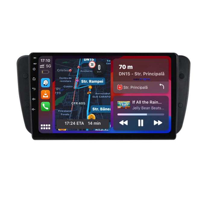 Navigatie Dedicata Seat Ibiza (2008-2016), 9Inch 8Gb Ram, 256Gb Stocare, Carplay [2]