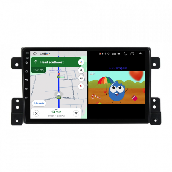 Navigatie Dedicata Suzuki Grand Vitara 3 (2005-2015), 9Inch, 6Gb Ram, 128Gb Stocare, Carplay [5]