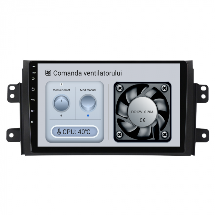 Navigatie Dedicata Suzuki SX4 (2006-2012), 9Inch 4Gb Ram, 64Gb Stocare, Carplay [6]