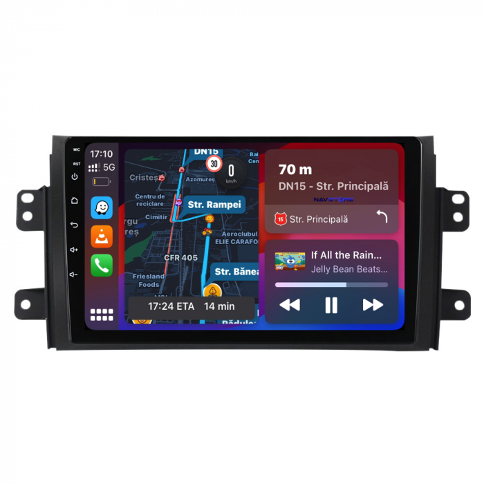 Navigatie Dedicata Suzuki SX4 (2006-2012), 9Inch 4Gb Ram, 64Gb Stocare, Carplay [2]