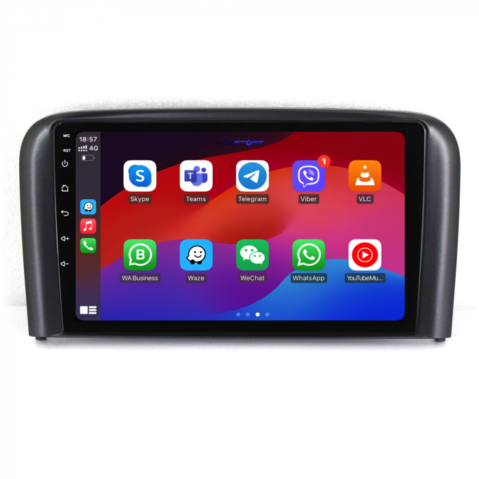 Navigatie Dedicata Volvo S80 (1998-2006), 9Inch, 6Gb Ram, 128Gb Stocare, Carplay [4]