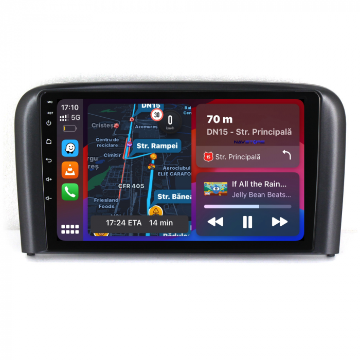 Navigatie Dedicata Volvo S80 (1998-2006), 9Inch, 6Gb Ram, 128Gb Stocare, Carplay [2]