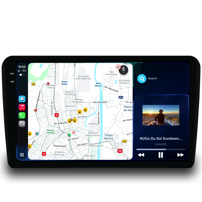 Navigatie Dedicata Audi A3 8P (2003-2013), 9Inch, 4Gb Ram, 64Gb Stocare, Carplay [2]