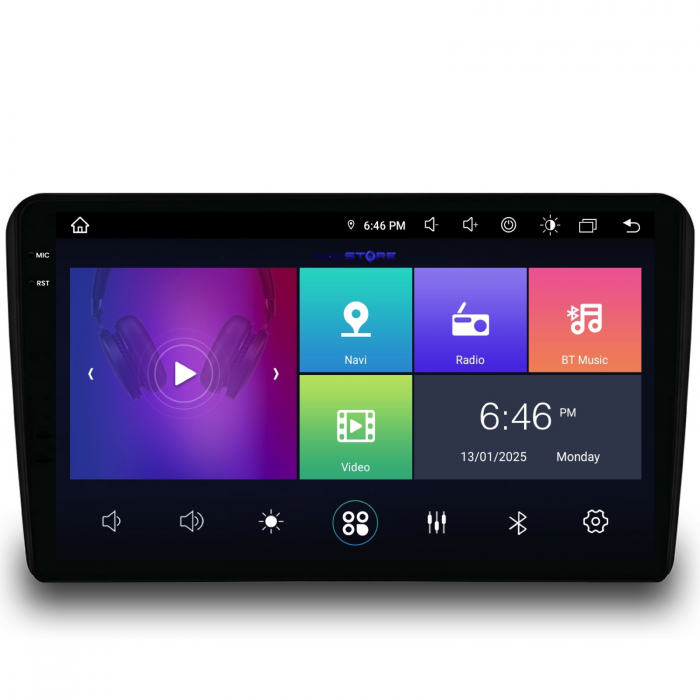 Navigatie Dedicata Audi A3 8P (2003-2013), 9Inch, 4Gb Ram, 64Gb Stocare, Carplay [6]