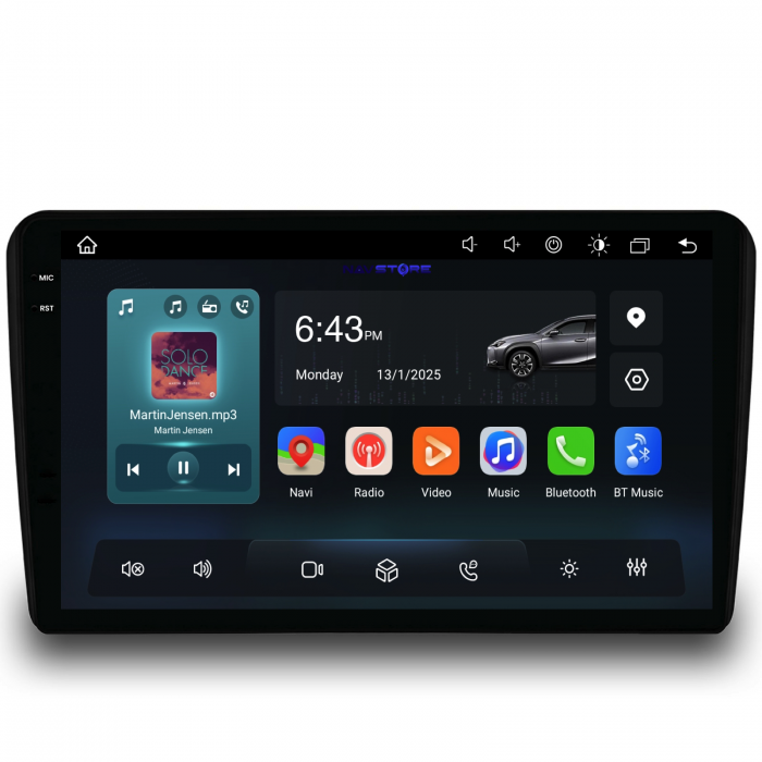 Navigatie Dedicata Audi A3 8P (2003-2013), 9Inch, 4Gb Ram, 64Gb Stocare, Carplay [4]