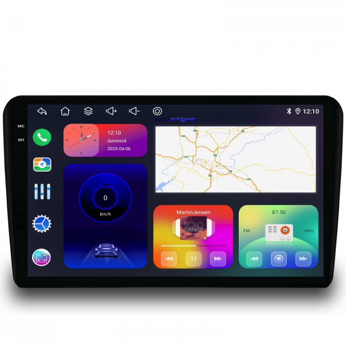 Navigatie Dedicata Audi A3 8P (2003-2013), 9Inch, 6Gb Ram, 128Gb Stocare, Carplay [5]