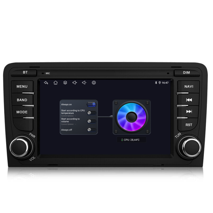 Navigatie Dedicata Audi A3 8P1 (2003 - 2013), 7Inch, 4Gb Ram, 64Gb Stocare, Carplay [5]