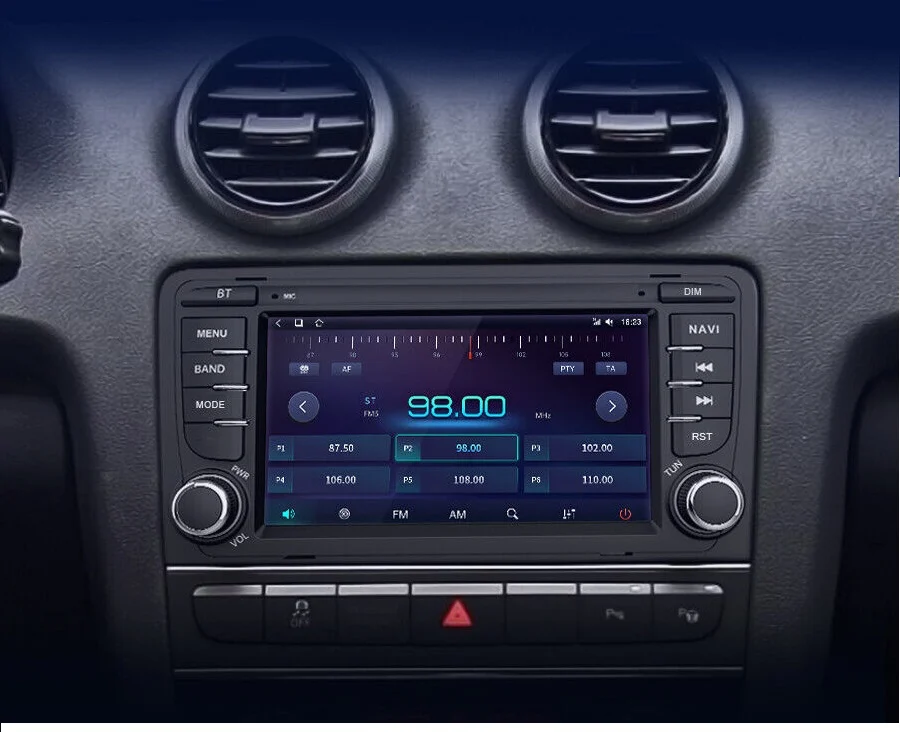 Navigatie Dedicata Audi A3 8P1 (2003 - 2013), 7Inch, 2Gb Ram, 32Gb Stocare, Carplay [4]