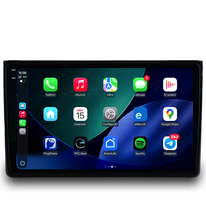 Navigatie Dedicata Audi A4 (2001-2008), 9Inch, 2Gb Ram, 32Gb Stocare, Carplay [3]