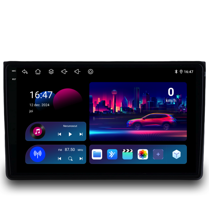 Navigatie Dedicata Audi A4 (2001-2008), 9Inch, 8Gb Ram, 256Gb Stocare, Carplay [4]