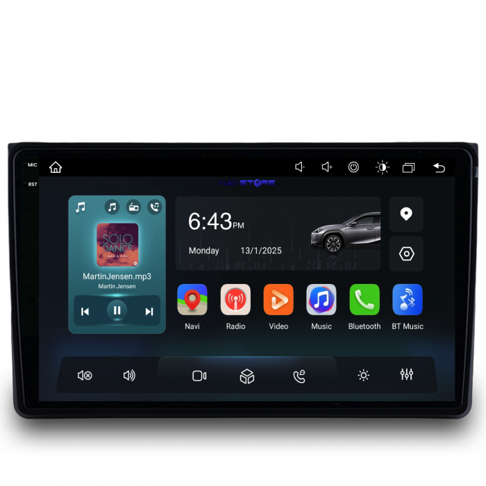 Navigatie Dedicata Audi A4 (2001-2008), 2K, 4Gb Ram, 64Gb Stocare, Carplay [5]