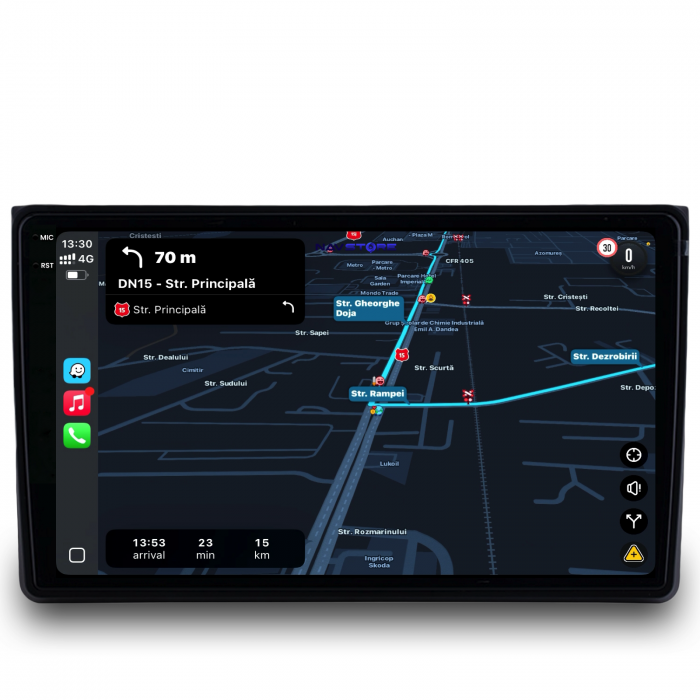 Navigatie Dedicata Audi A4 (2001-2008), 2K, 4Gb Ram, 64Gb Stocare, Carplay [3]