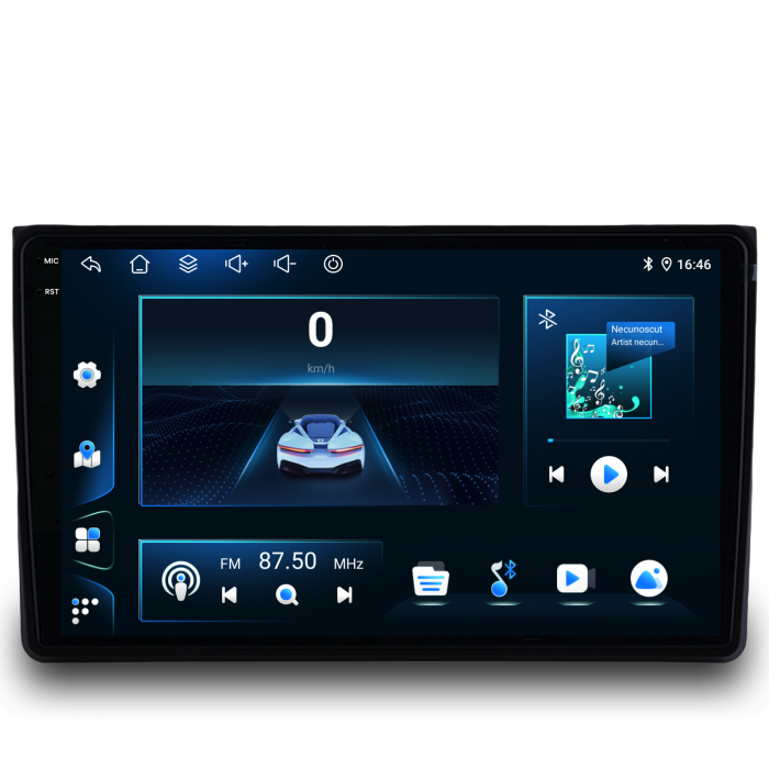 Navigatie Dedicata Audi A4 (2001-2008), QuadCore, 9Inch, 4Gb Ram, 64Gb Stocare, Carplay [7]