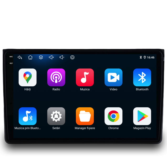 Navigatie Dedicata Audi A4 (2001-2008), QuadCore, 9Inch, 4Gb Ram, 64Gb Stocare, Carplay [6]