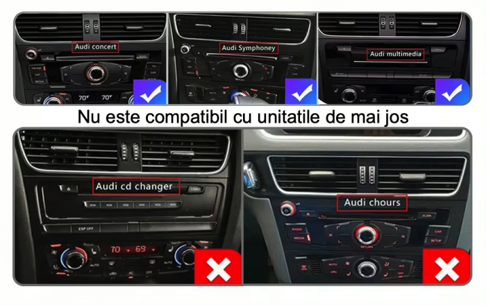 Navigatie Dedicata Audi A4 B8 (2013 - 2016), 8.8 Inch 4Gb Ram, 64Gb stocare, Carplay [4]