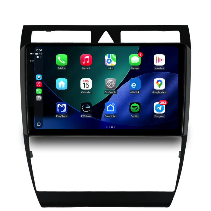 Navigatie Dedicata Audi A6 C5 (2000-2004), 2K, 12Gb Ram, 256Gb Stocare, Carplay [5]