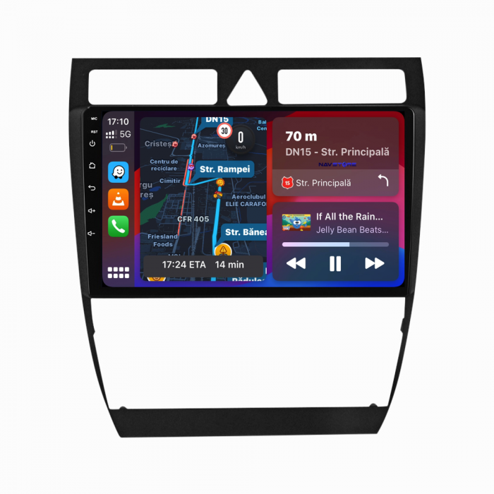 Navigatie Dedicata Audi A6 C5 (2000-2004), 9Inch, 1Gb Ram, 32Gb Stocare, Carplay [2]