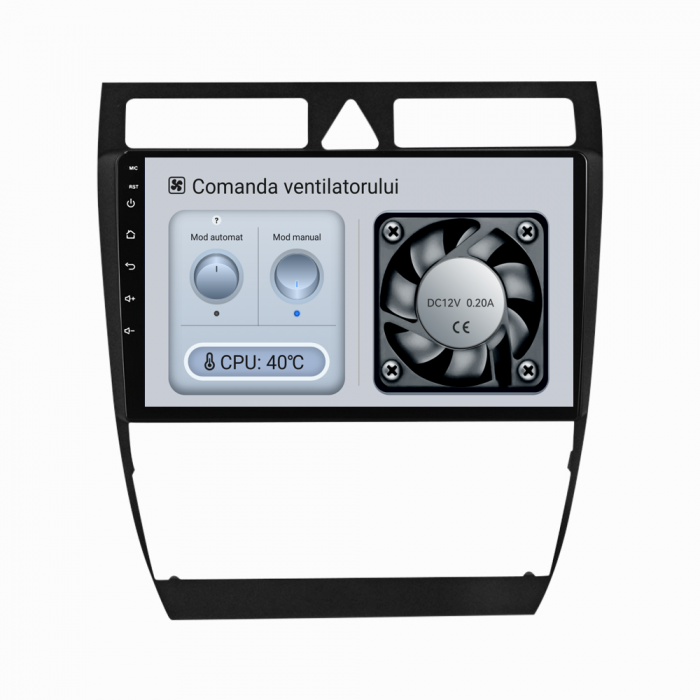 Navigatie Dedicata Audi A6 C5 (2000-2004), 9Inch, 1Gb Ram, 32Gb Stocare, Carplay [6]