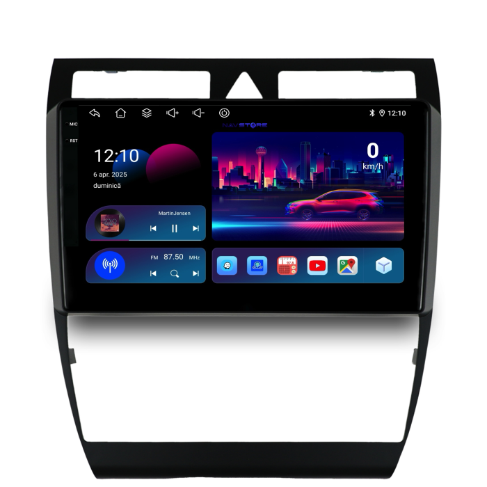 Navigatie Dedicata Audi A6 C5 (2000-2004), 2K, 8Gb Ram, 256Gb Stocare, Carplay [4]