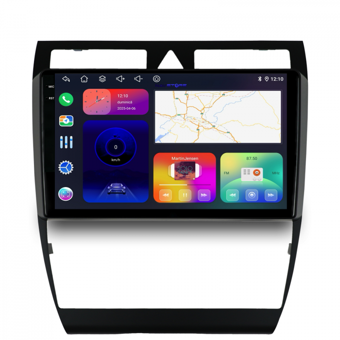 Navigatie Dedicata Audi A6 C5 (2000-2004), 9Inch, 6Gb Ram, 128Gb Stocare, Carplay [5]