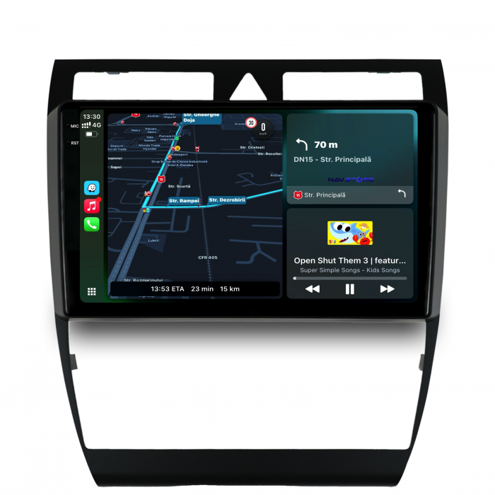 Navigatie Dedicata Audi A6 C5 (2000-2004), 2K, 8Gb Ram, 256Gb Stocare, Carplay [2]