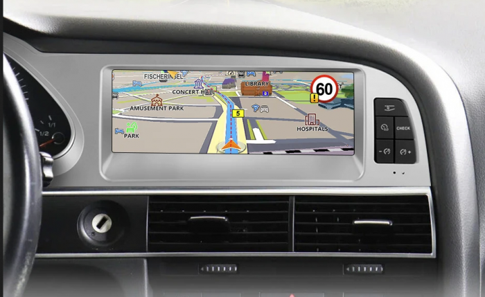 Navigatie Dedicata Audi A6 C6 (2005 - 2011), 8.8 Inch 4Gb Ram, 64Gb stocare, Carplay [4]