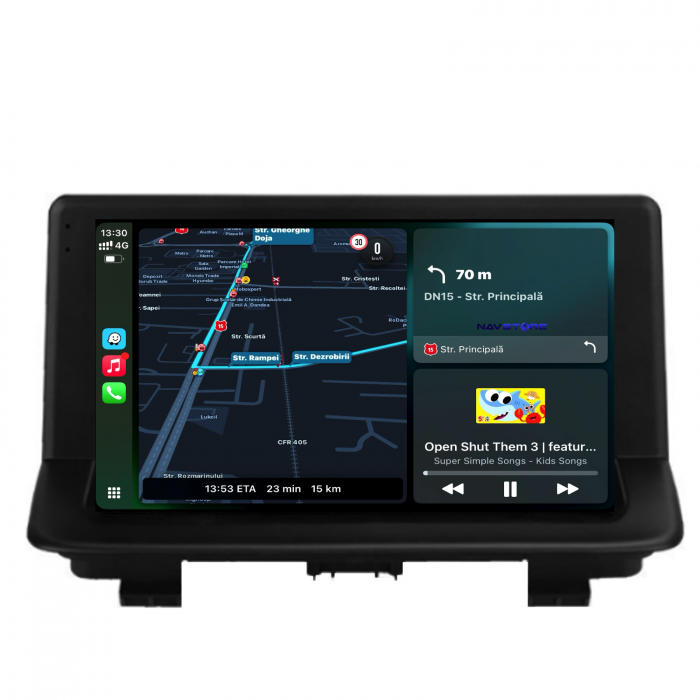 Navigatie Dedicata Audi Q3 (2011-2018),QuadCore, 9 Inch, 4Gb Ram, 64Gb stocare, Carplay [2]
