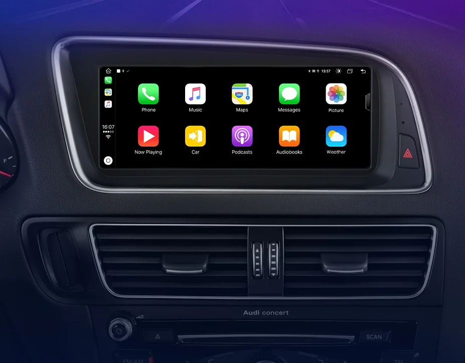 Navigatie Dedicata Audi Q5 (2008 - 2017), 8.8 Inch, 4Gb Ram, 64Gb stocare, Carplay [4]