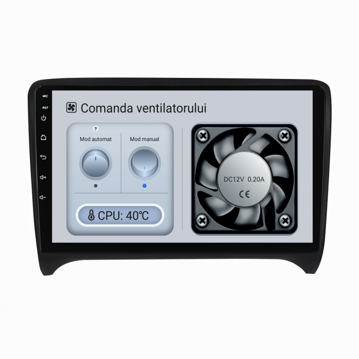 Navigatie Dedicata Audi TT (2006-2014), 9 Inch, 1Gb Ram, 32Gb stocare, Carplay [7]