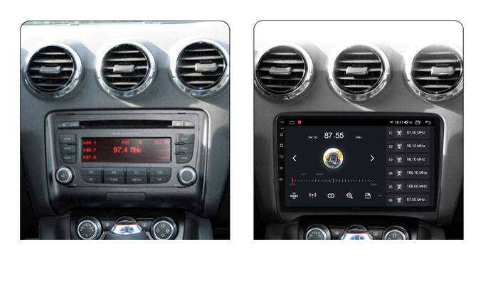 Navigatie Dedicata Audi TT (2006-2014), 9 Inch, 2Gb Ram, 64Gb stocare, Carplay [7]
