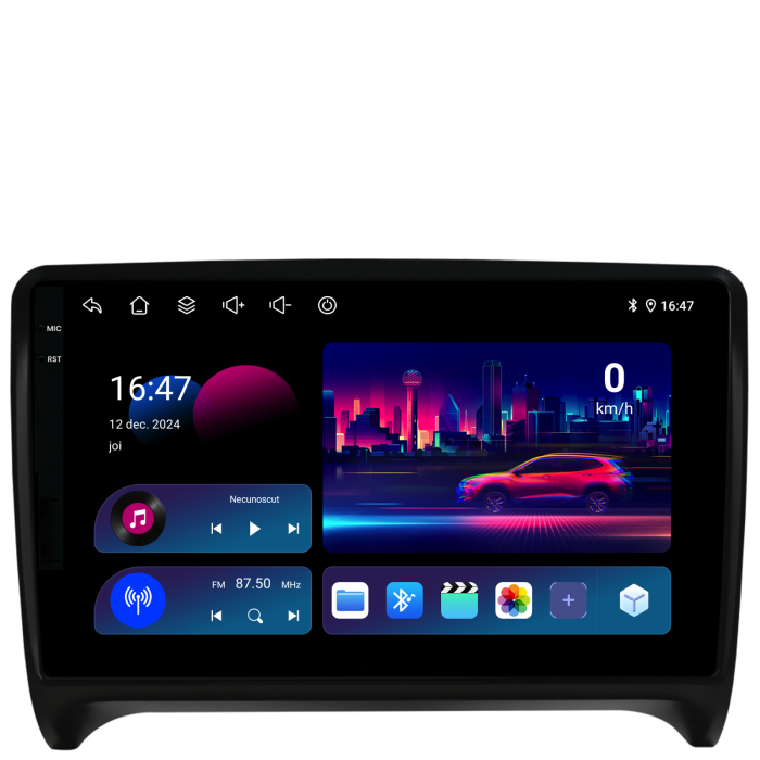 Navigatie Dedicata Audi TT (2006-2014), 9Inch, 4Gb Ram, 64Gb Stocare, Carplay [4]