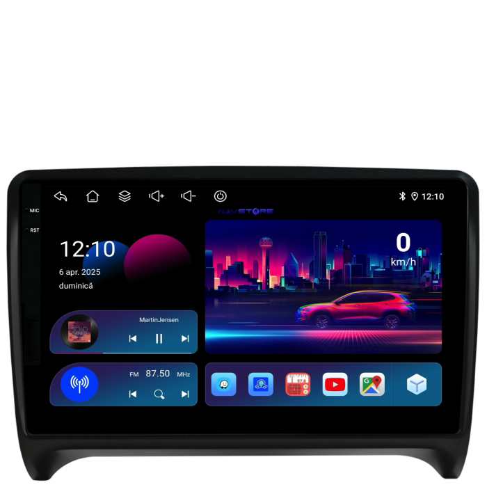 Navigatie Dedicata Audi TT (2006-2014), 2K, 4Gb Ram, 64Gb Stocare, Carplay [4]