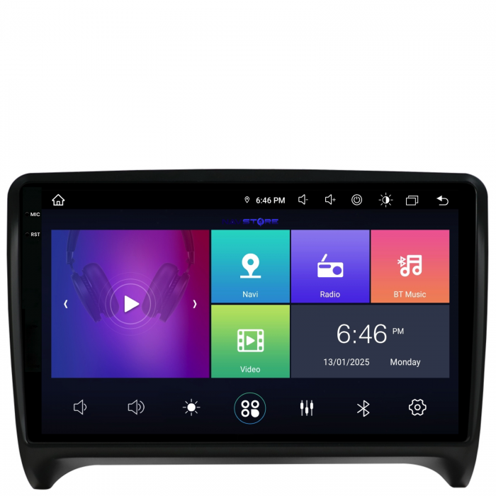 Navigatie Dedicata Audi TT (2006-2014), QuadCore, 9Inch, 4Gb Ram, 64Gb Stocare, Carplay [6]