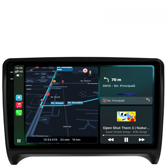 Navigatie Dedicata Audi TT (2006-2014), 9Inch, 4Gb Ram, 64Gb Stocare, Carplay [2]
