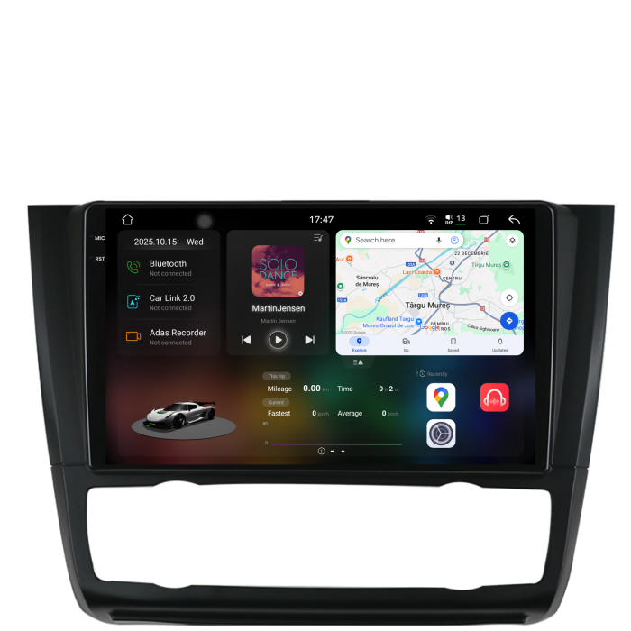 Navigatie Dedicata Bmw Seria 1 E82/E88/E81/E87 (2004-2011), 2K, 12Gb Ram, 256Gb Stocare, Carplay [1]