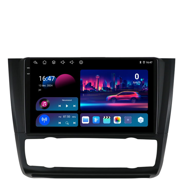 Navigatie Dedicata Bmw Seria 1 E82/E88/E81/E87 (2004-2011), 9Inch, 4Gb Ram, 64Gb Stocare, Carplay [4]